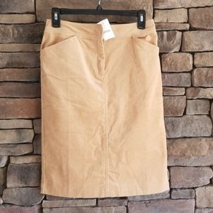 J. Crew Camel Color Skirt.  New with Tags.